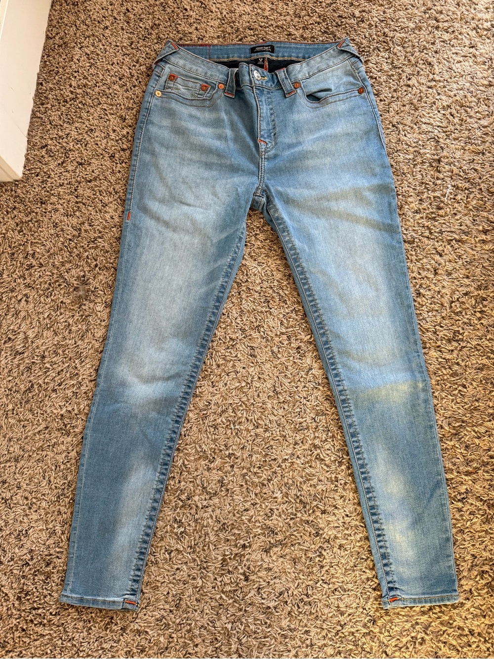 True Religion Light Blue Skinny Jeans